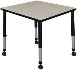 Rolling Square Classroom Table - Kee