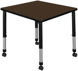 Rolling Square Classroom Table - Kee