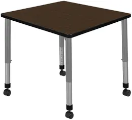 Rolling Square Classroom Table - Kee