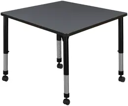Adjustable Rolling Square Table - Kee