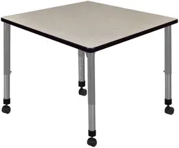 Adjustable Rolling Square Table - Kee