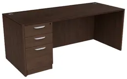 Office Desk with Drawers - HL