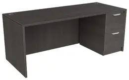 Office Desk with Drawers - HL