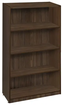 Four Shelf Bookcase - Amber
