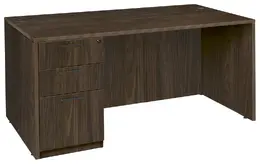 Rectangular Office Desk - Amber