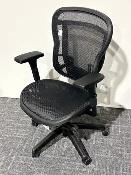 Black Mesh Task Chair - Rika Series