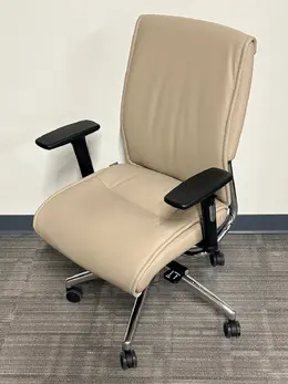 Leather Mid Back Office Chair - Alto Series