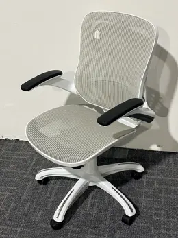 White Frame Office Chair - Pro Line II Series