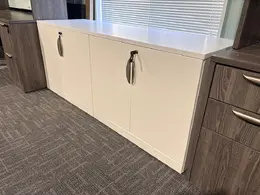 Double Storage Cabinet Credenza - PL Laminate Series