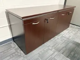 Office Storage Credenza Cabinet - Tuxedo Series