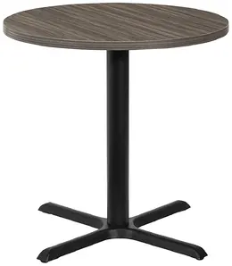 Round Table with Metal Base - Napa