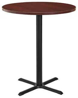 Round Bar Height Table with Metal Base - Napa