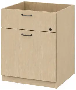 2 Drawer Hanging Pedestal for Groupe Lacasse Desks - Concept 70 Seri...