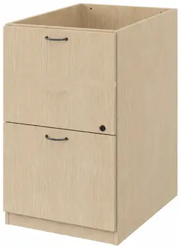 2 Drawer Pedestal for Groupe Lacasse Desks - Concept 70