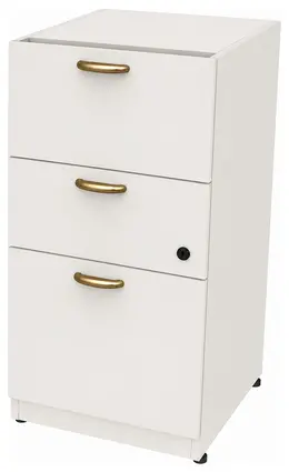 3 Drawer Pedestal for Groupe Lacasse Desks - Concept 70