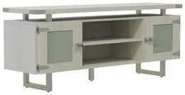 Storage Credenza with Glass Doors - Mirella