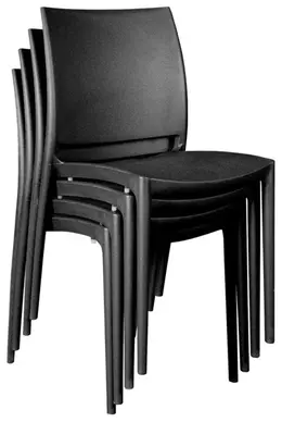 Stacking Chairs - 4 Pack - Terrace