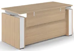 Standing Desk with Modesty Panel - Elevare