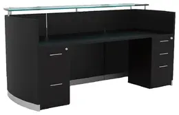 Reception Desk with Drawers - Medina