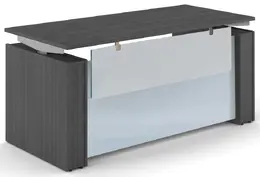Sit Stand Desk with Modesty Panel - Elevare