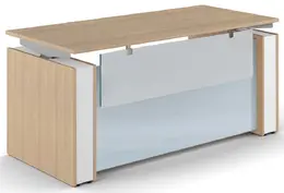 Sit Stand Desk with Modesty Panel - Elevare