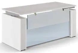 Standing Desk with Modesty Panel - Elevare