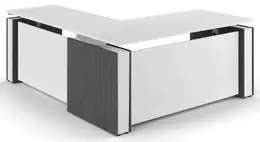 L Shaped Standing Desk - Elevare