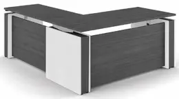 L Shaped Standing Desk - Elevare