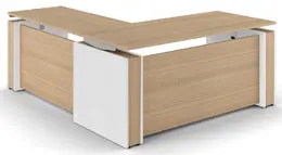 L Shaped Standing Desk - Elevare