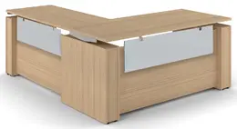 L Shaped Standing Desk - Elevare
