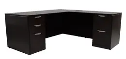 L Shaped Office Desk - PL Laminate