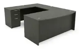 Bow Front U Shape Desk - HL