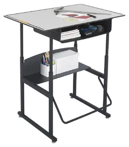 Adjustable Height Student Desk - AlphaBetter