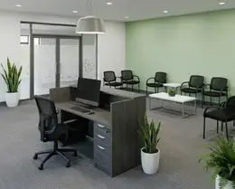 Reception Desk with Drawers - HL Series