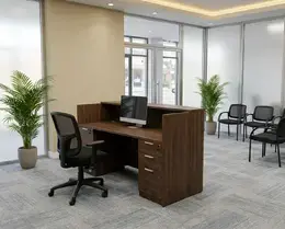 Reception Desk with Drawers - HL Series