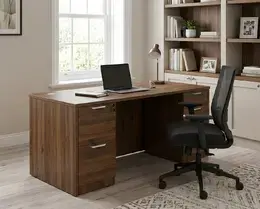 Home Office Desk with Drawers - HL Series