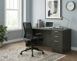 Home Office Desk with Drawers - HL Series