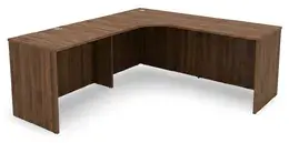 L Shaped Credenza Desk Shell - HL