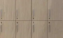 Locker Number Stickers Set of 50 - Co.Lok