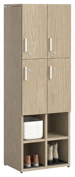 Employee Lockers with Open Storage - Co.Lok