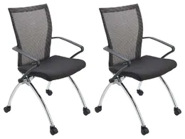 Office Nesting Chairs - 2 Pack - Valore