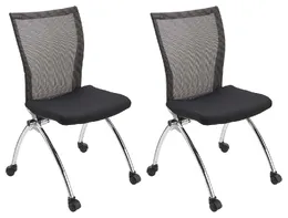 Armless Nesting Chairs - 2 Pack - Valore