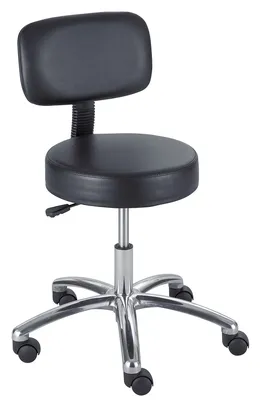 Lab Stool with Backrest