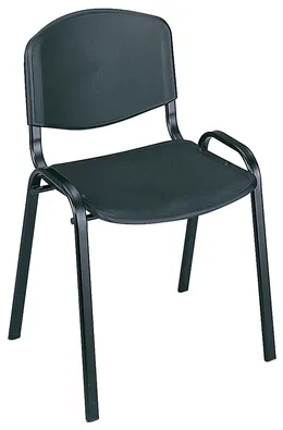 Armless Stacking Chairs - 4 Pack