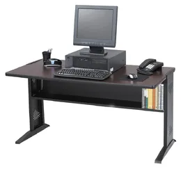 Desk with Shelf