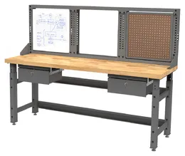 Height Adjustable Industrial Workbench - TechWorks