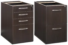 Pair of 2 & 4 Drawer Pedestals for Aberdeen Desks - Aberdeen