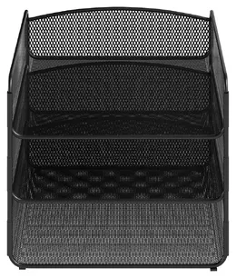 3 Tier Desk Organizer Tray - Onyx Series