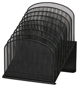 Vertical Desk File Organizer - Onyx