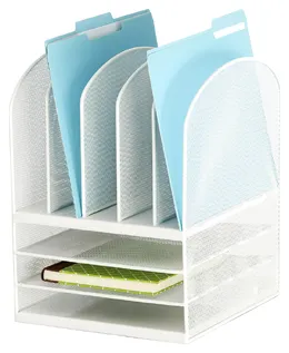 Mesh Desk Organizer - Onyx Series